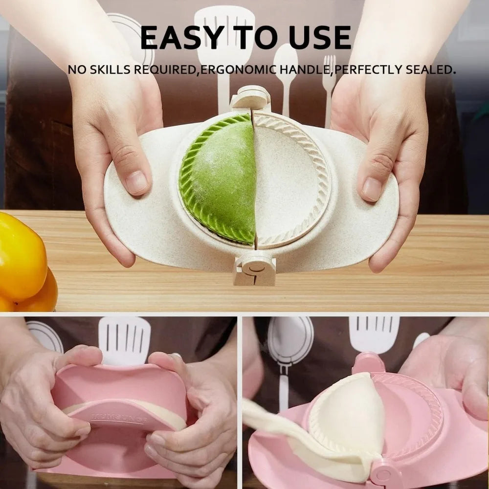 Wheat straw dumpling wrapper, kitchen manual mold, dumpling wrapper set