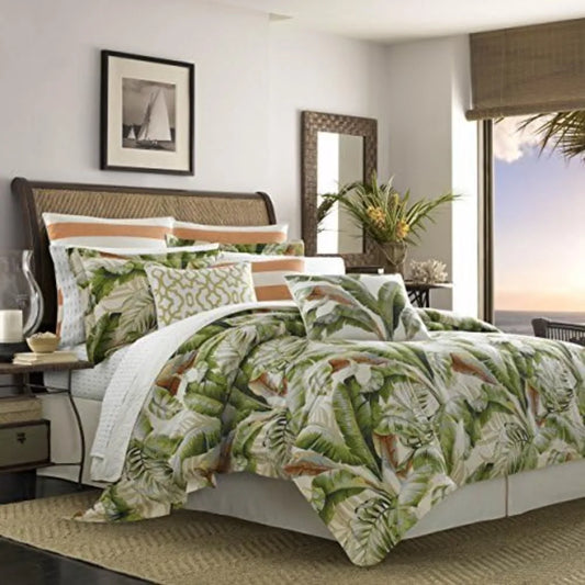Luxury Cotton Sateen Duvet Cover Set with Matching Shams and Button Closure, All-Season Home Decor