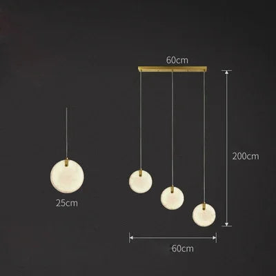 Scandinavian LED Marble Gold Home Decor Designer Chandelier Lighting 2025 New Trend Living Room Tone Chandelier