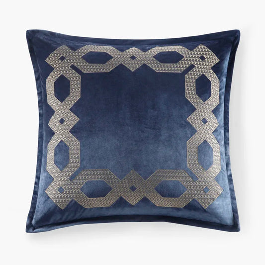 European Pillow Sham Navy 26x26
