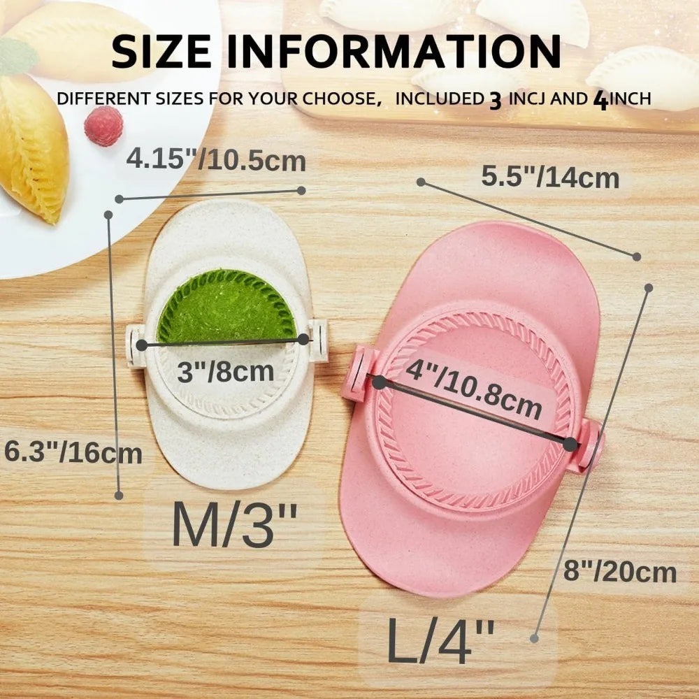 Wheat straw dumpling wrapper, kitchen manual mold, dumpling wrapper set