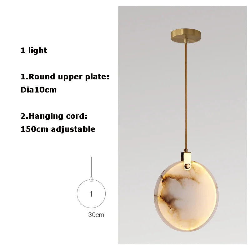 Scandinavian LED Marble Gold Home Decor Designer Chandelier Lighting 2025 New Trend Living Room Tone Chandelier